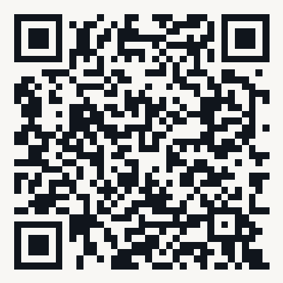 QR code linking to the contact page